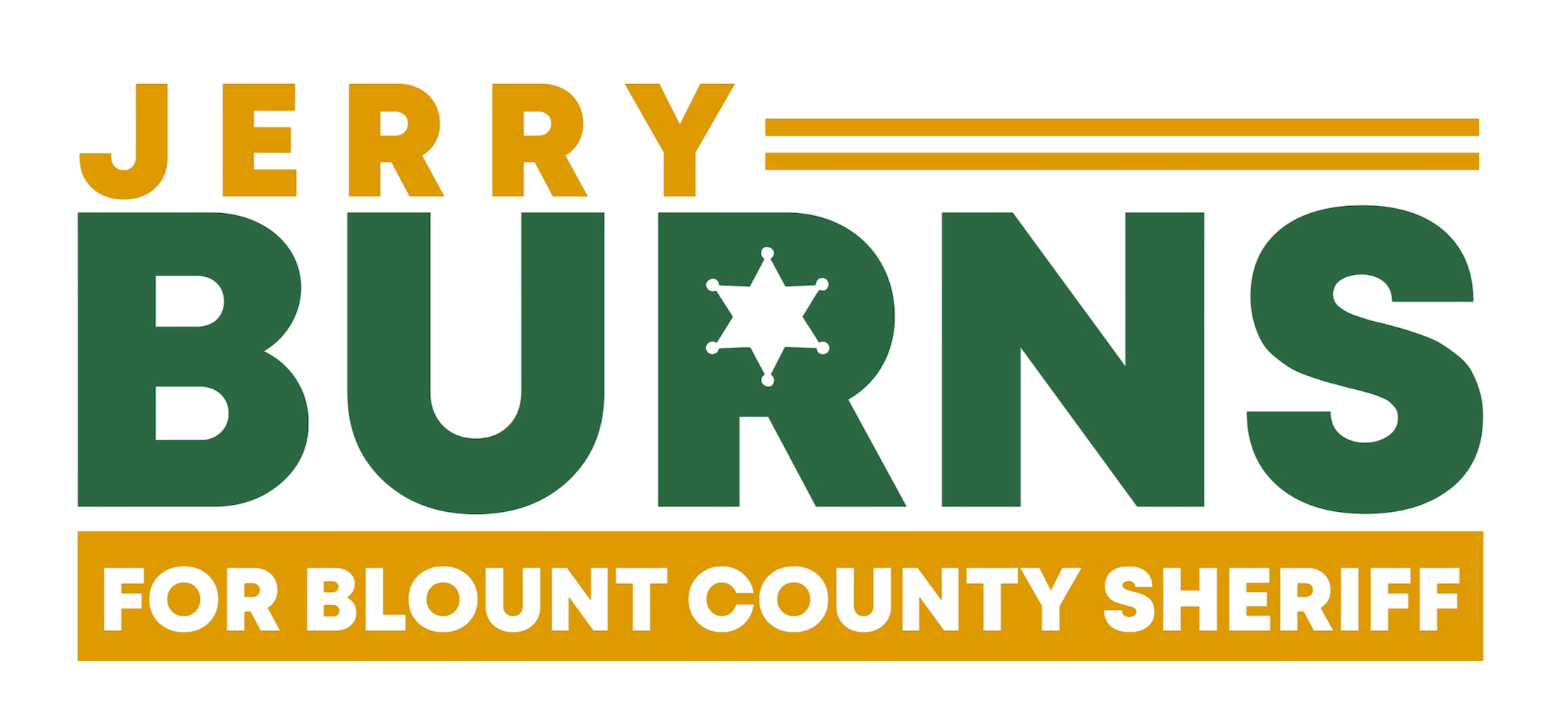 burns for sheriff logo